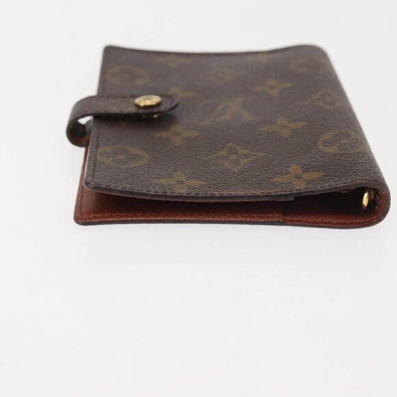 LOUIS VUITTON Monogram Agenda PM Day Planner Cover R20005 LV Auth 146032 - Picture 6 of 16